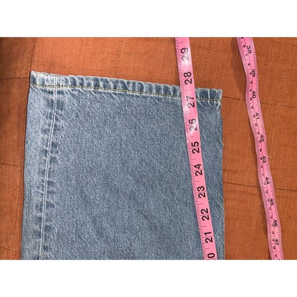 Cos Straight Leg High Rise Blue Denim Jeans Mens Size 32/32 - Picture 9 of 12